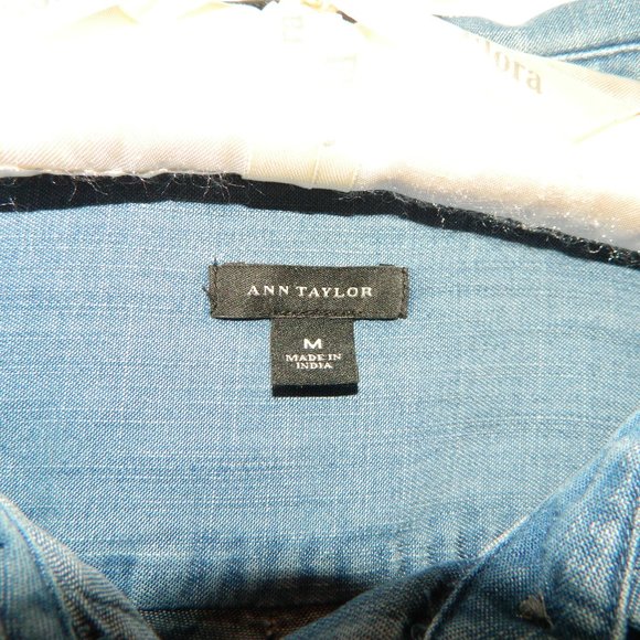 Ann Taylor Jean Top - Picture 3 of 4